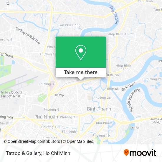 Tattoo & Gallery map