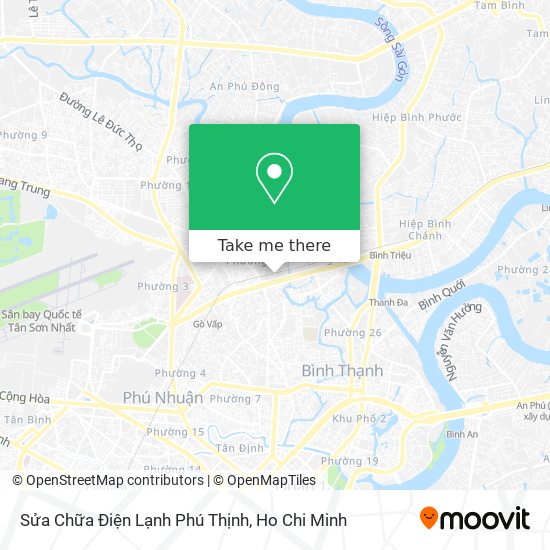 Sửa Chữa Điện Lạnh Phú Thịnh map