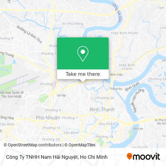 Công Ty TNHH Nam Hải Nguyệt map