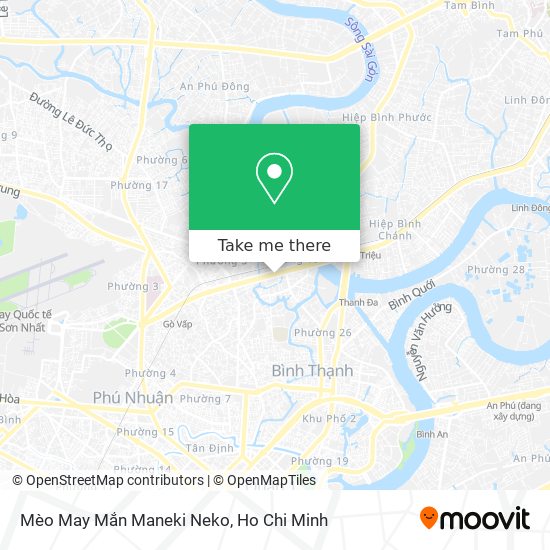 Mèo May Mắn Maneki Neko map