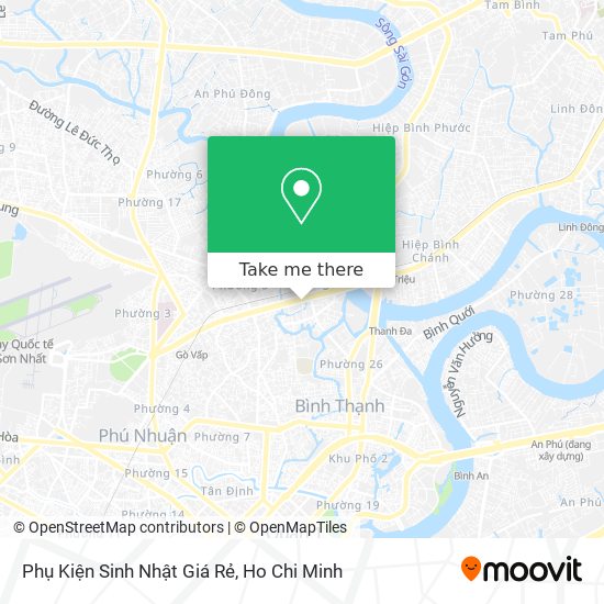 Phụ Kiện Sinh Nhật Giá Rẻ map