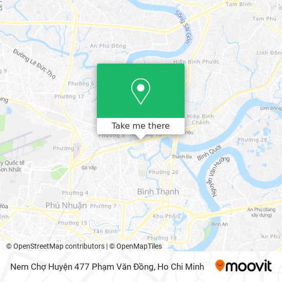 Nem Chợ Huyện 477 Phạm Văn Đồng map