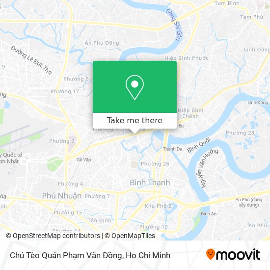 Chú Tèo Quán Phạm Văn Đồng map