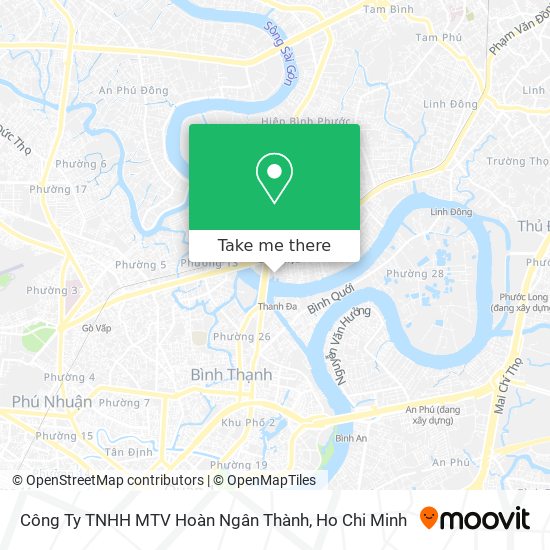 Công Ty TNHH MTV Hoàn Ngân Thành map