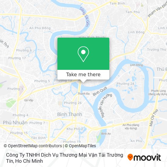 Công Ty TNHH Dịch Vụ Thương Mại Vận Tải Trường Tín map