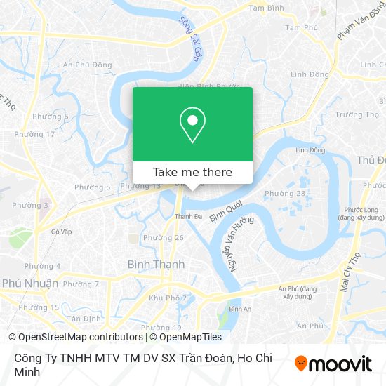 Công Ty TNHH MTV TM DV SX Trần Đoàn map
