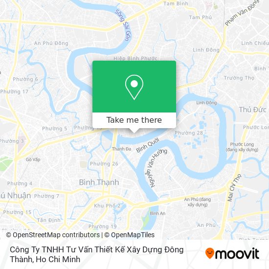 Công Ty TNHH Tư Vấn Thiết Kế Xây Dựng Đông Thành map