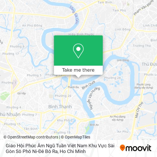 Giáo Hội Phúc Âm Ngũ Tuần Việt Nam Khu Vực Sài Gòn Sô Phô Ni-Đê Bô Ra map