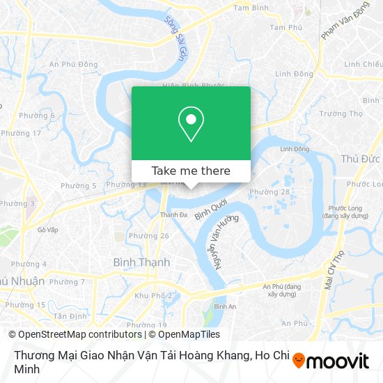 Thương Mại Giao Nhận Vận Tải Hoàng Khang map