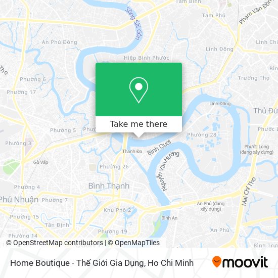 Home Boutique - Thế Giới Gia Dụng map