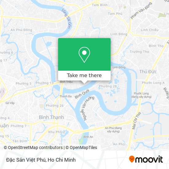 Đặc Sản Việt Phú map