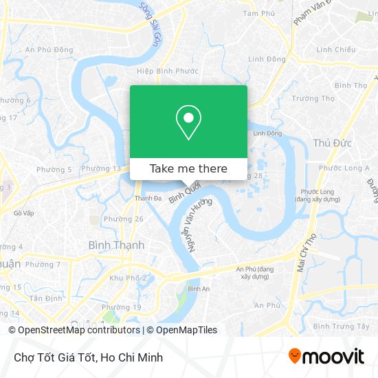 Chợ Tốt Giá Tốt map