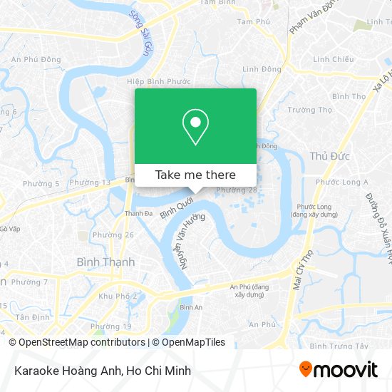 Karaoke Hoàng Anh map
