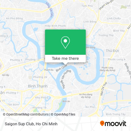 Saigon Sup Club map