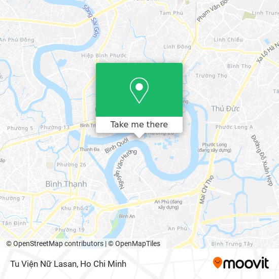 Tu Viện Nữ Lasan map