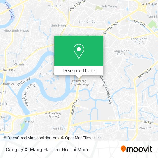 Công Ty Xi Măng Hà Tiên map