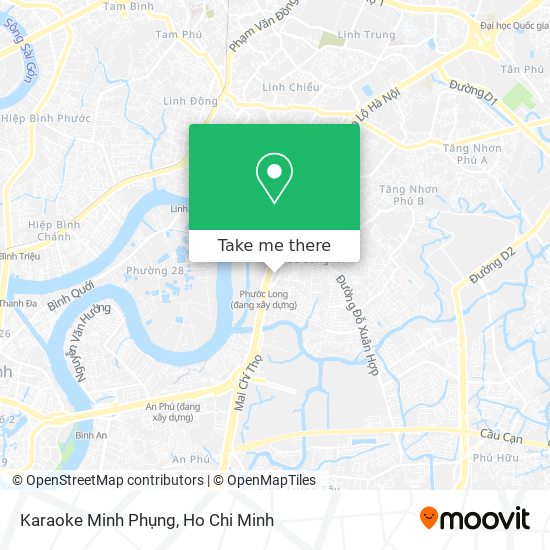 Karaoke Minh Phụng map