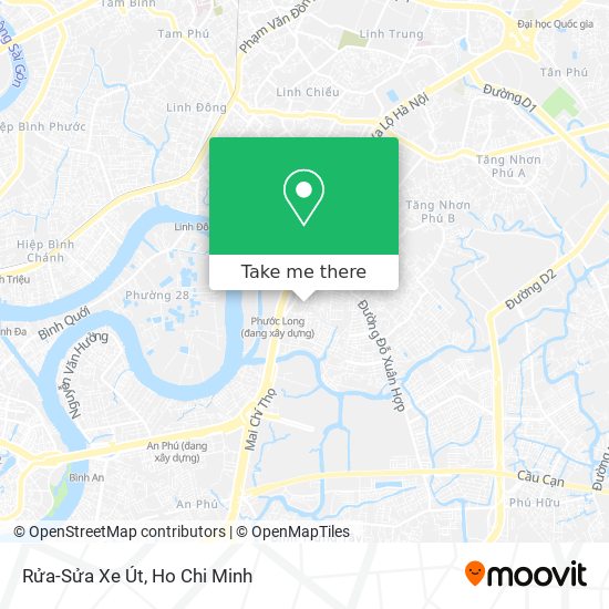 Rửa-Sửa Xe Út map