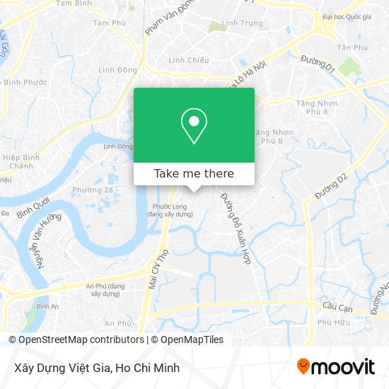 Xây Dựng Việt Gia map