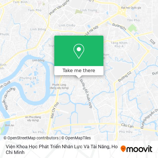 Viện Khoa Học Phát Triển Nhân Lực Và Tài Năng map