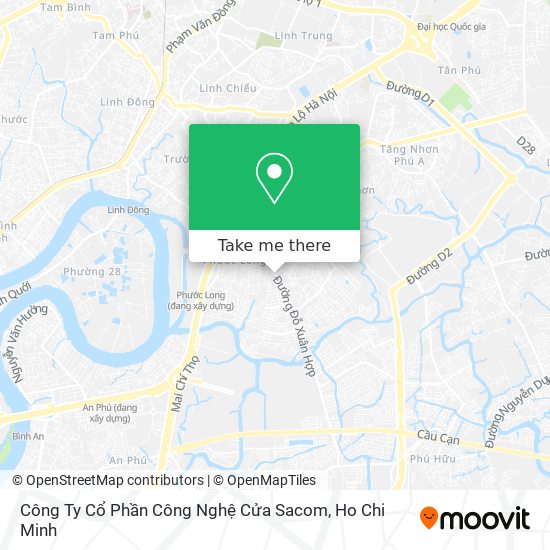 Công Ty Cổ Phần Công Nghệ Cửa Sacom map