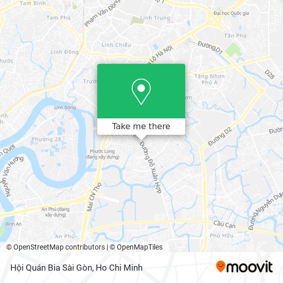 Hội Quán Bia Sài Gòn map