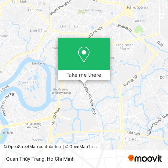 Quán Thùy Trang map