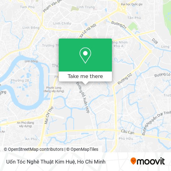 Uốn Tóc Nghê Thuật Kim Huệ map