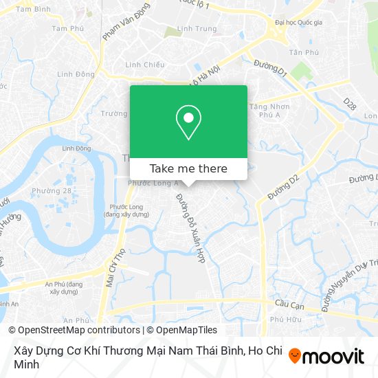 Xây Dựng Cơ Khí Thương Mại Nam Thái Bình map