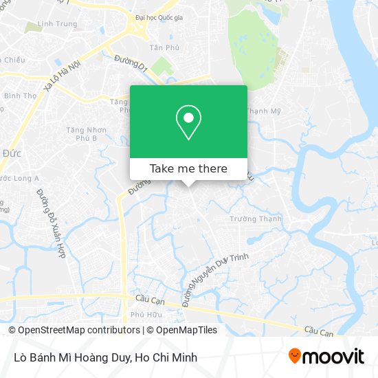 Lò Bánh Mì Hoàng Duy map