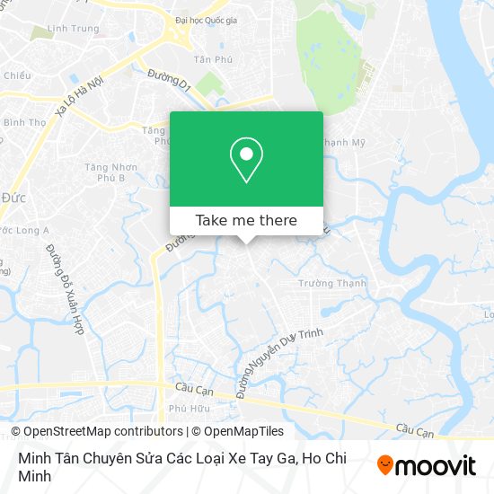 Minh Tân Chuyên Sửa Các Loại Xe Tay Ga map