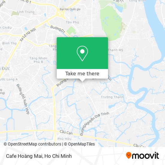 Cafe Hoàng Mai map