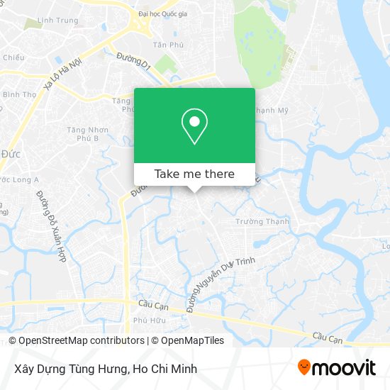 Xây Dựng Tùng Hưng map