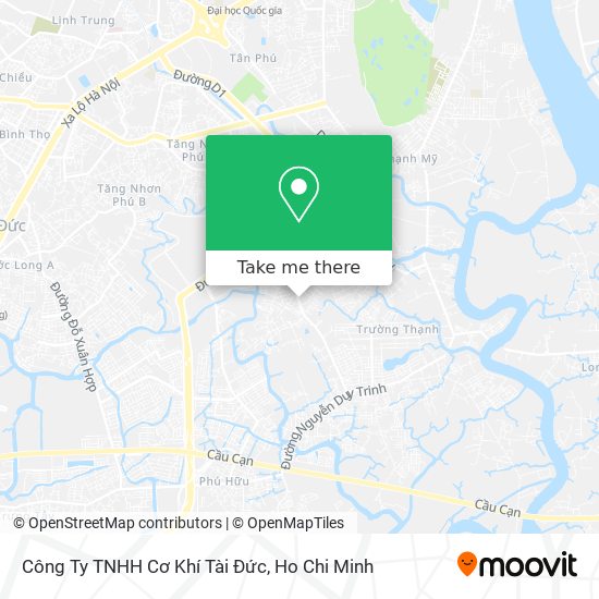 Công Ty TNHH Cơ Khí Tài Đức map