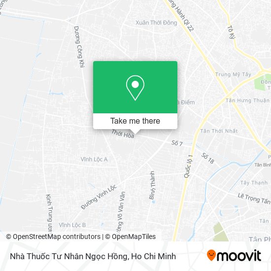 Nhà Thuốc Tư Nhân Ngọc Hồng map