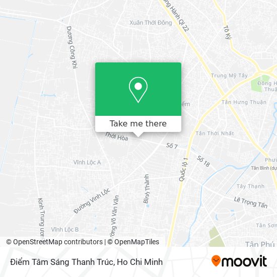 Điểm Tâm Sáng Thanh Trúc map