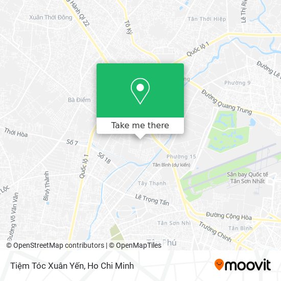 Tiệm Tóc Xuân Yến map