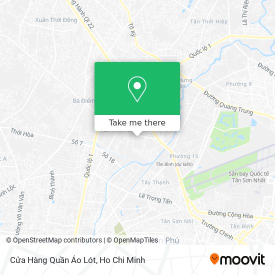 Cửa Hàng Quần Áo Lót map