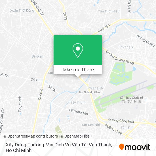 Xây Dựng Thương Mại Dịch Vụ Vận Tải Vạn Thành map