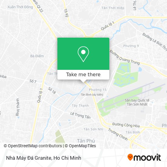 Nhà Máy Đá Granite map