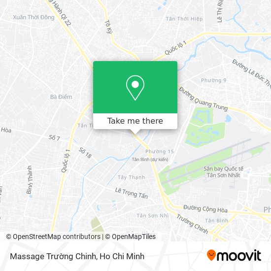 Massage Trường Chinh map