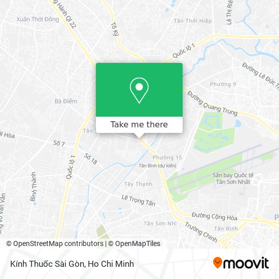 Kính Thuốc Sài Gòn map