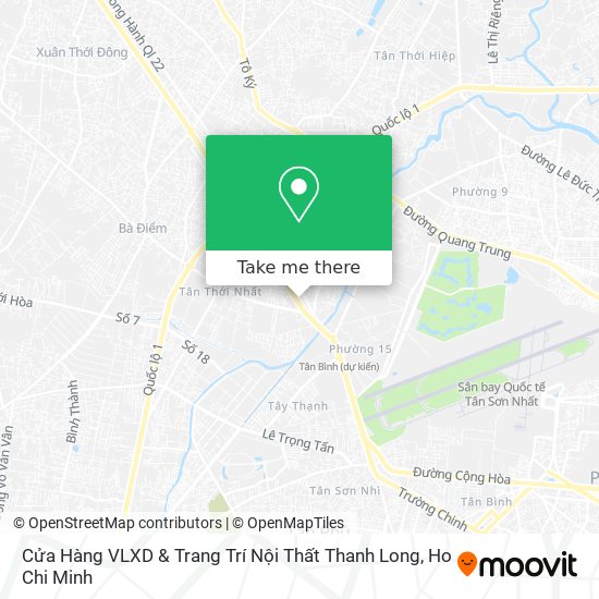 Cửa Hàng VLXD & Trang Trí Nội Thất Thanh Long map