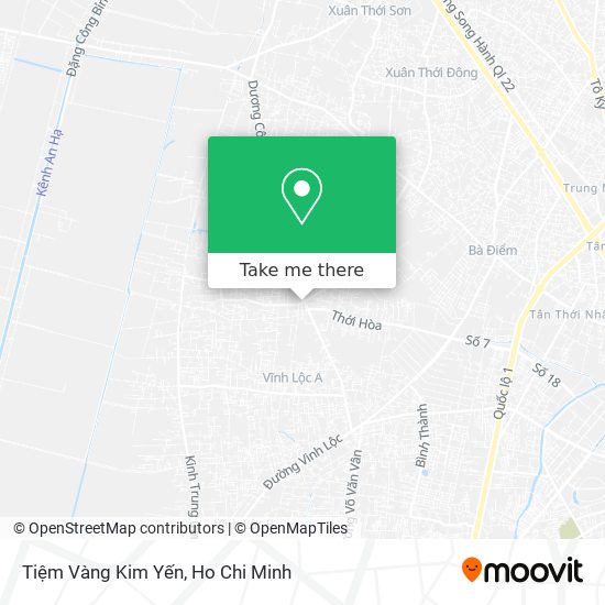 Tiệm Vàng Kim Yến map