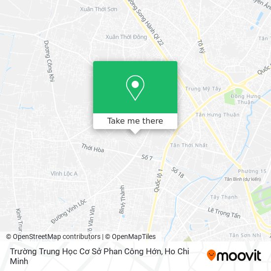 Trường Trung Học Cơ Sở Phan Công Hớn map