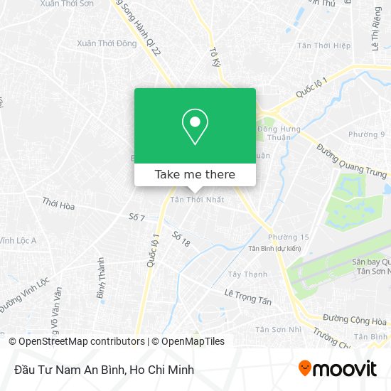 Đầu Tư Nam An Bình map