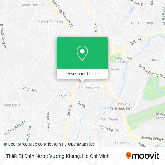 Thiết Bị Điện Nước Vương Khang map