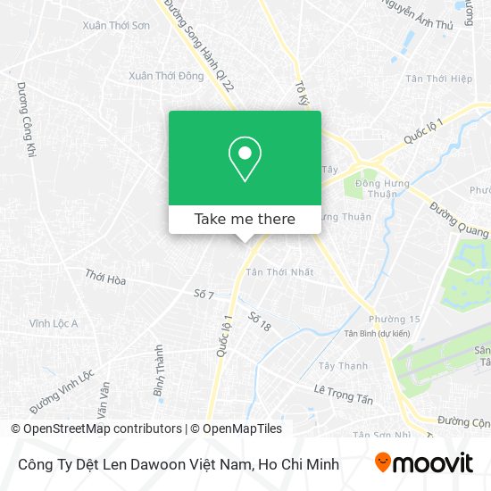 Công Ty Dệt Len Dawoon Việt Nam map