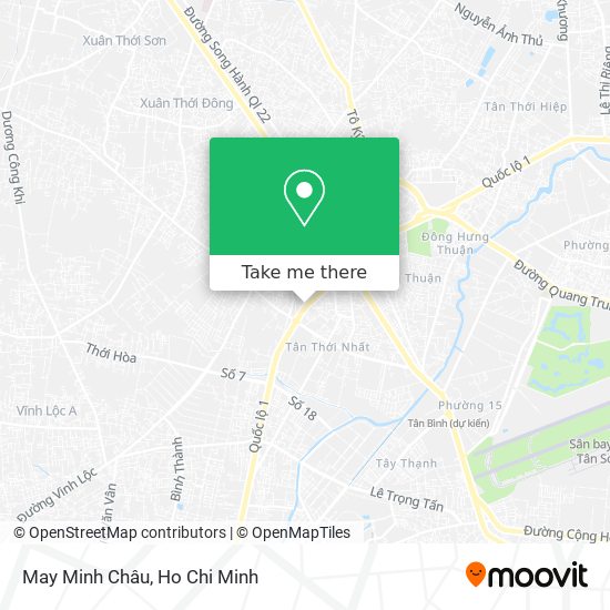 May Minh Châu map