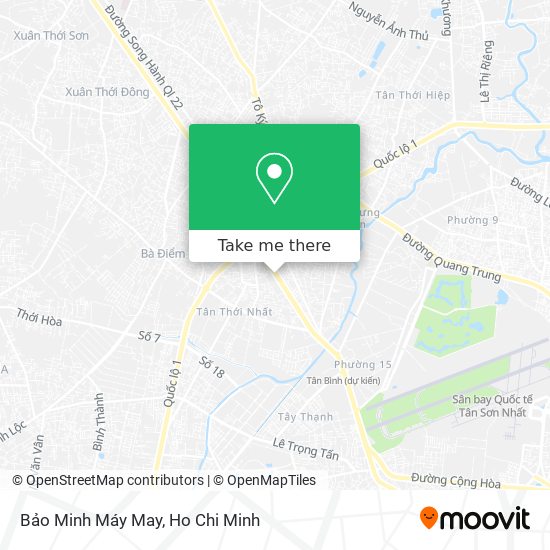 Bảo Minh Máy May map